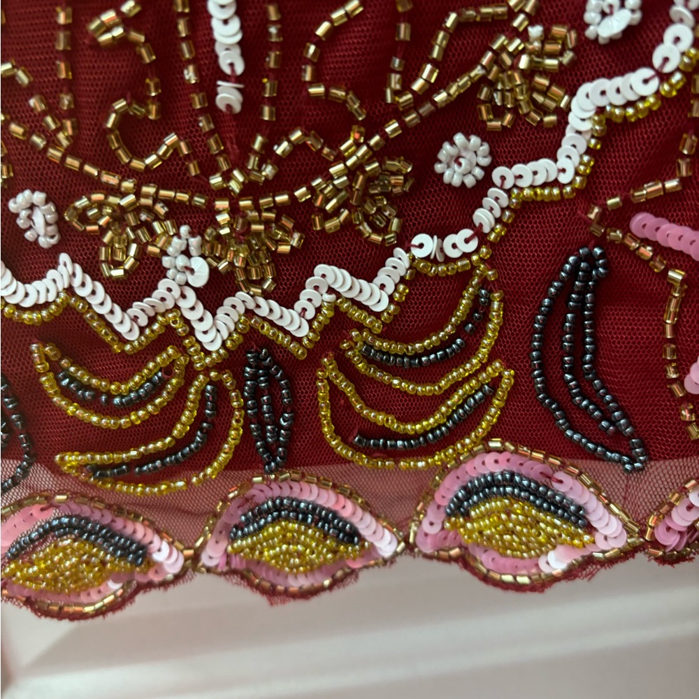 Rachel Allan short beaded dress - Picture 5 of 6